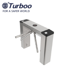 304 Stainless Steel Semi Auto Tripod Turnstile With Card Reading And QR Code Scanner