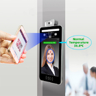 8" LCD 3m 0.2S Face Recognition Attendance System 200W Pixel