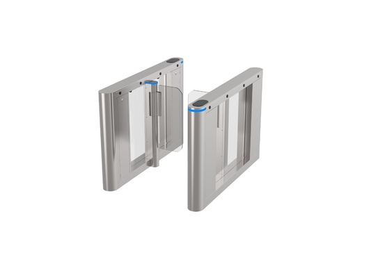 comprare Ingresso al supermercato Barriera oscillante di sicurezza automatica Sistema di controllo dell'accesso a lettori RFID Porta di velocità online manufacture
