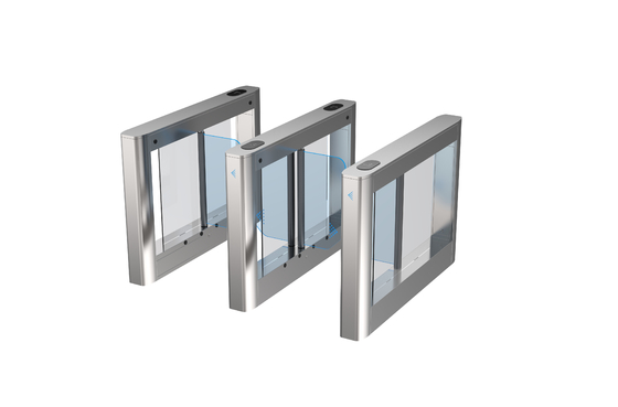 comprare Disegno integrato Swing Turnstiles Gate Porte di sicurezza per ufficio in acciaio inossidabile online manufacture