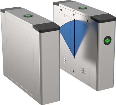comprare Soluzione di sicurezza moderna 550mm Flap Barrier Turnstile con illuminazione dinamico indicatore online manufacture
