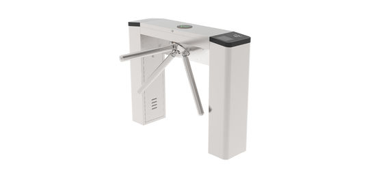 comprare 304 SUS Hairline 400 Semi-Automatic Tripod Turnstile Gate con sistema di controllo di accesso di sicurezza RFID online manufacture