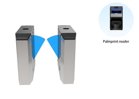 comprare Porta di barriera a battuto per pedoni interna/esterna con raccoglitori di carte di codice RFID/QR integrati online manufacture