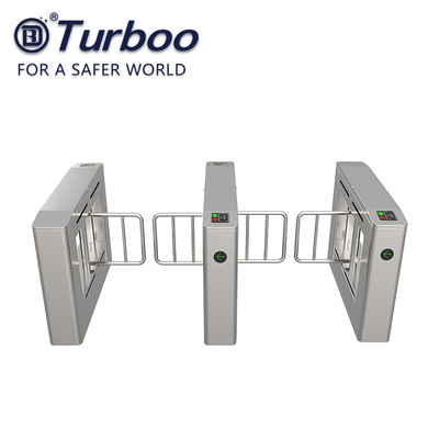 comprare Portone della barriera dell'oscillazione dell'acciaio inossidabile, portoni automatici di Turnstyle con il lettore di schede online manufacture