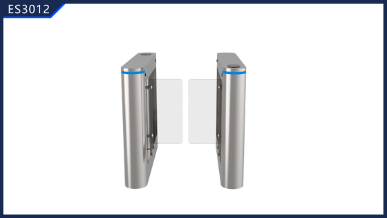 Smart 150W Swing Barrier Gate per 35 persone/min Controllo dell'accesso nell'edificio ufficio