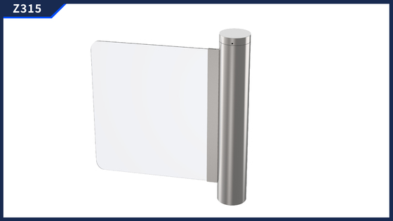 Porta oscillante in vetro temperato per il supermercato con larghezza di passaggio 600-900mm - alta gamma Z315 per la maggior parte delle scene - RFID - integrato con impronta digitale Carte di riconoscimento facciale per le tue solozioni