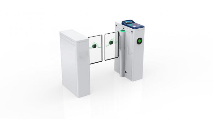 Display a LED Flap Swing Barrier Gate Speed Gate Turnstile con RFID / riconoscimento facciale 0