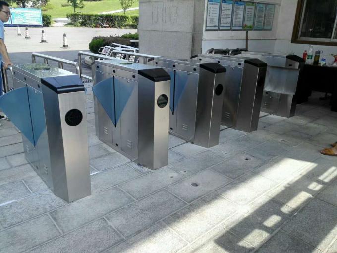Meccanismo di tornitura di sicurezza di passaggio rapido Flap Barrier Gate DC Brush Double Wing 1