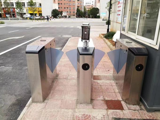 Portale di barriera motore per l'ingresso della comunità 24V motore spazzolato e accesso al codice QR 0