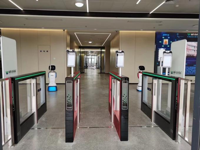 Codice QR della porta di velocità pedonale e servomotore senza spazzole 24V per l'ingresso della comunità 1