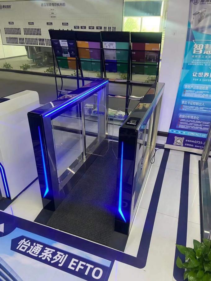 1500*130*980mm Pederstrain Swing Gate e QR Code Secure Community/Office Entrance 2