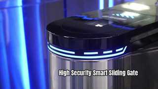 A602 Cancello scorrevole ad alta sicurezza con controllo accessi intelligente per edifici per hotel per pedoni