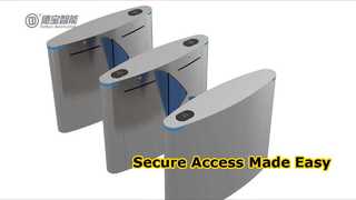 Scopri perché scegliere il sistema di cancello girevole con altezza della vita RFID Barrie con patta retrattile H2012 SUS304