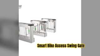 Uno sguardo più da vicino: cancello girevole pedonale Smart Bike Pass Y348B